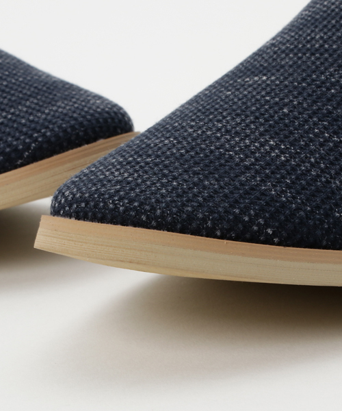 VENCEEXCHANGE（ヴァンスエクスチェンジ）の「ファブリックスリッポン                   （スリッポン・メンズ・ブルー/ブラック/グレー・LARGE/MEDIUM）」の8枚目の写真