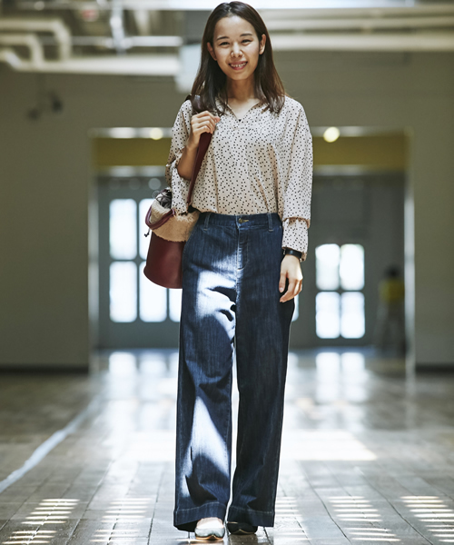 IEDIT（イディット）の「ＩＥＤＩＴ　選べるストラップがうれしい　エコ　ファー付きバケツ型トートバッグ（ショルダーバッグ・レディース・ブラック/ボルドー・ONE SIZE）」の8枚目の写真