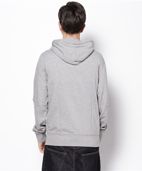 TOMMY HILFIGER（トミーヒルフィガー）の「OTTER FLAG HOODY ZIPTHRU（パーカー・メンズ・グレー/ブルー・SMALL/MEDIUM/LARGE）」の4枚目の写真