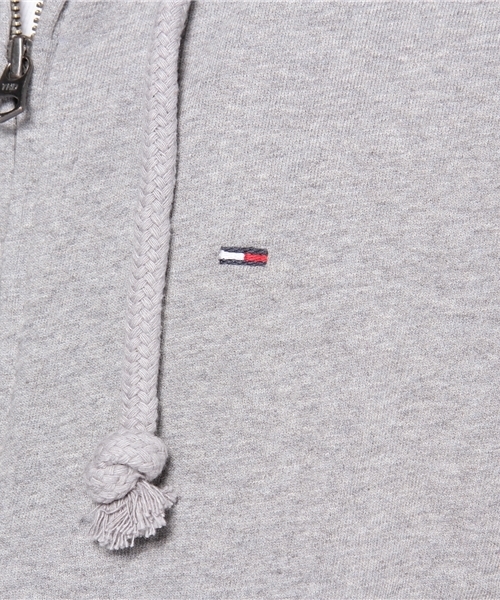 TOMMY HILFIGER（トミーヒルフィガー）の「OTTER FLAG HOODY ZIPTHRU（パーカー・メンズ・グレー/ブルー・SMALL/MEDIUM/LARGE）」の7枚目の写真