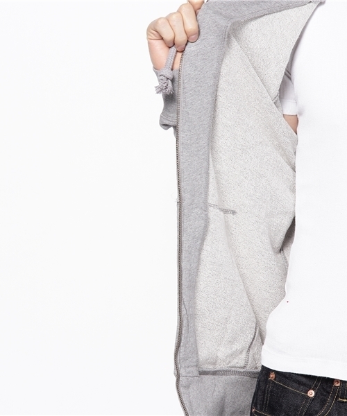 TOMMY HILFIGER（トミーヒルフィガー）の「OTTER FLAG HOODY ZIPTHRU（パーカー・メンズ・グレー/ブルー・SMALL/MEDIUM/LARGE）」の10枚目の写真