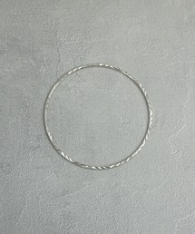 KU-CROISSANT（クークロワッサン）の「「ieLS」SV925  シルバー カッティングバングル（バングル/リストバンド）」