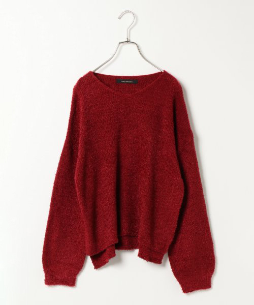 VENCEEXCHANGE(ヴァンスエクスチェンジ)の「ミニフェザープルオーバー(ニット/セーター・レディース・ブラック/ブラウン/オフホワイト/ネイビー/パープル/ボルドー/グレー/ピンク/イエロー/グリーン・MEDIUM)」の10枚目の写真