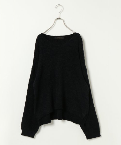 VENCEEXCHANGE(ヴァンスエクスチェンジ)の「ミニフェザープルオーバー(ニット/セーター・レディース・ブラック/ブラウン/オフホワイト/ネイビー/パープル/ボルドー/グレー/ピンク/イエロー/グリーン・MEDIUM)」の3枚目の写真