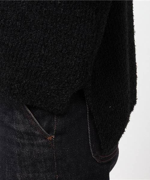 VENCEEXCHANGE(ヴァンスエクスチェンジ)の「ミニフェザープルオーバー(ニット/セーター・レディース・ブラック/ブラウン/オフホワイト/ネイビー/パープル/ボルドー/グレー/ピンク/イエロー/グリーン・MEDIUM)」の15枚目の写真