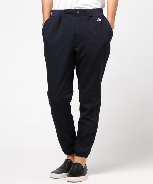 Champion(チャンピオン)の「【Champion/チャンピオン】メンズ アクションスタイル ロングパンツ(スウェットパンツ・メンズ・ネイビー/ブラック/カーキ/グレー・LARGE/MEDIUM/X-LARGE)」の4枚目の写真