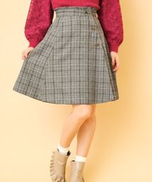 OLIVE des OLIVE | リバーシブルラップフレアスカート◆(スカート)