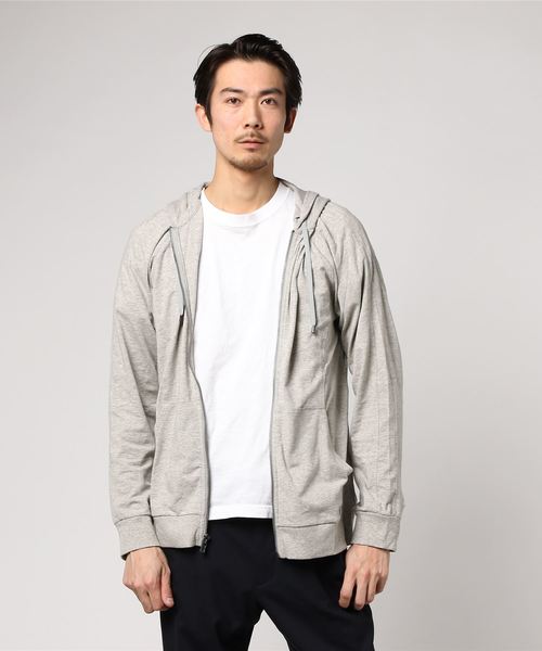 Calvin Klein Underwear(カルバンクラインアンダーウェア)の「FOCUSED FIT LOUNGE ジップフーディ(ルームウェア/パジャマ・メンズ・グレー/ブラック・MEDIUM/SMALL/LARGE/X-LARGE)」の1枚目の写真