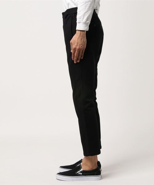 AZUL by moussy（アズールバイマウジー）の「TCポンチスウェットパンツ（スウェットパンツ・メンズ・トップグレー/ブラック・LARGE/MEDIUM/SMALL）」の3枚目の写真