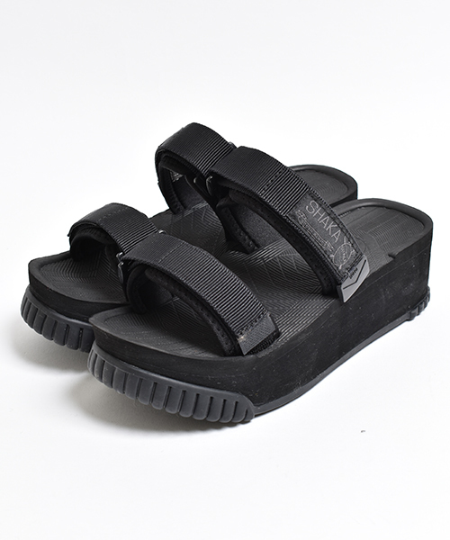 SHAKA（シャカ）の「【SHAKA / シャカ】BUNGY SLIDE PLATFORM（サンダル・レディース・スモークピンク/ホワイト/ラベンダー/グレー/グレイッシュブルー/ブラック/モカ・5/6/7）」の20枚目の写真