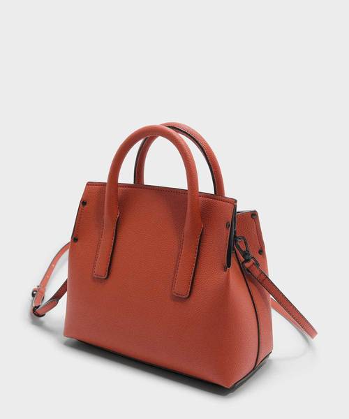 CHARLES & KEITH(チャールズ & キース)の「クラシックトップハンドルバッグ / CLASSIC TOP HANDLE BAG(トートバッグ・レディース・ブラック/ブルー/ライトピンク/レンガ・S)」の21枚目の写真