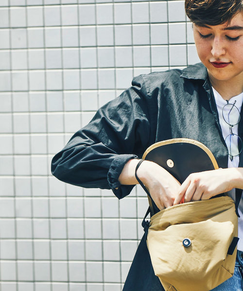 Un coeur（アンクール）の「【Un coeur/アンクール】DIC shoulder 141133（ショルダーバッグ・レディース・ブラック/ベージュ/ネイビー/カーキ・FREE）」の9枚目の写真