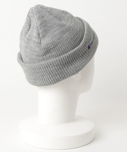 Champion（チャンピオン）の「【Champion】チャンピオン ニットビーニー（ニットキャップ/ビーニー・レディース・ブラック/グレー/レッド・ONESIZE）」の4枚目の写真