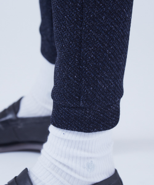 ABAHOUSE（アバハウス）の「カルゼフリースラインジョガーパンツ（その他パンツ・メンズ・チャコールグレー/ネイビー・44/46/48）」の10枚目の写真