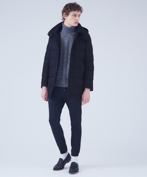 ABAHOUSE（アバハウス）の「カルゼフリースラインジョガーパンツ（その他パンツ・メンズ・チャコールグレー/ネイビー・44/46/48）」の12枚目の写真