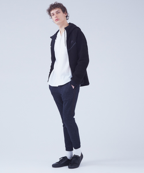 ABAHOUSE（アバハウス）の「カルゼフリースラインジョガーパンツ（その他パンツ・メンズ・チャコールグレー/ネイビー・44/46/48）」の13枚目の写真