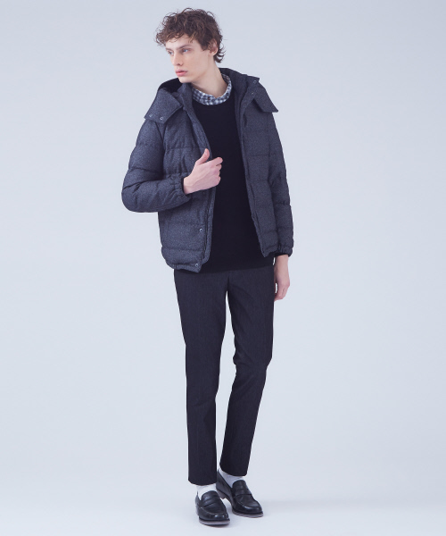 ABAHOUSE（アバハウス）の「カルゼフリースラインジョガーパンツ（その他パンツ・メンズ・チャコールグレー/ネイビー・44/46/48）」の16枚目の写真