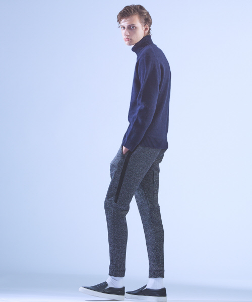 ABAHOUSE（アバハウス）の「カルゼフリースラインジョガーパンツ（その他パンツ・メンズ・チャコールグレー/ネイビー・44/46/48）」の22枚目の写真