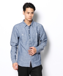 WEGO | WEGO/メランジダンガリーシャツ(シャツ/ブラウス)