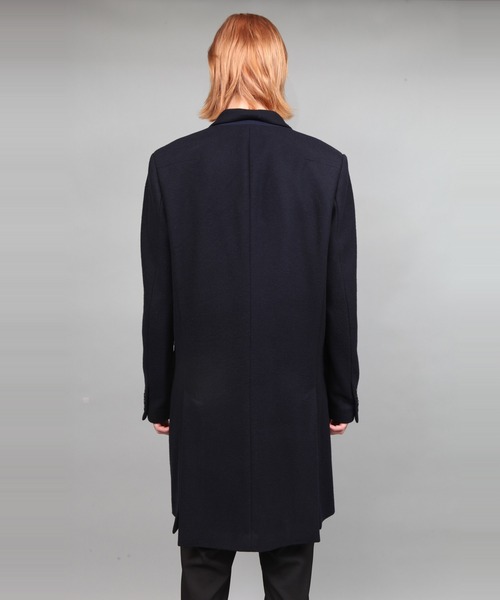 ato（アトウ）の「ENGLAND LAMB MELTON CHESTER COAT