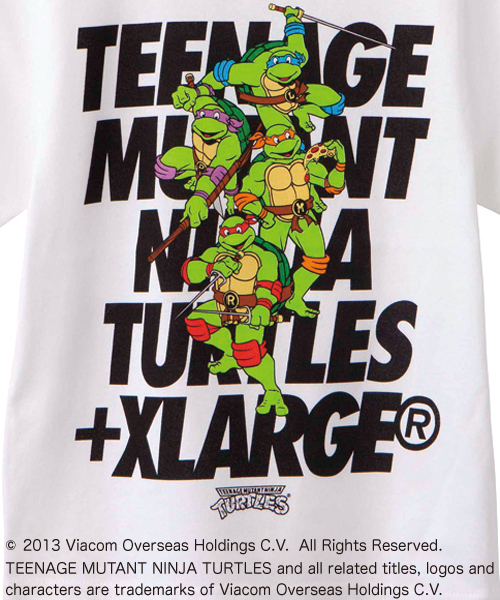 XLARGE KIDS(エクストララージキッズ)の「S/S TEE “MUTANT TURTLES”(Tシャツ/カットソー・キッズ・ホワイト/ブラック・2T/4T/5T/6T/7T)」の6枚目の写真