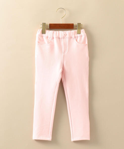 green label relaxing（グリーンレーベルリラクシング）の「裏毛ストレッチスキニーパンツ（その他パンツ・キッズ・ブラック/ライトピンク/ライトブルー/ライム/グレー・135/115/105/95/125）」の5枚目の写真