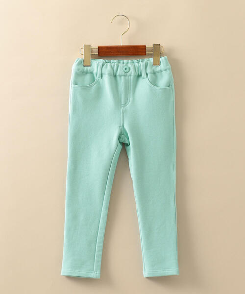 green label relaxing（グリーンレーベルリラクシング）の「裏毛ストレッチスキニーパンツ（その他パンツ・キッズ・ブラック/ライトピンク/ライトブルー/ライム/グレー・135/115/105/95/125）」の3枚目の写真