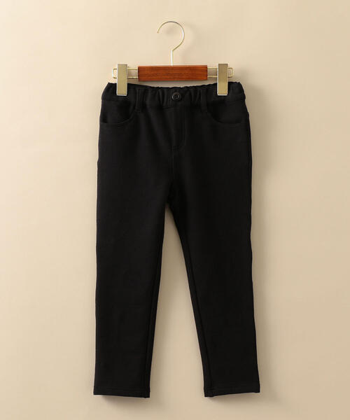 green label relaxing（グリーンレーベルリラクシング）の「裏毛ストレッチスキニーパンツ（その他パンツ・キッズ・ブラック/ライトピンク/ライトブルー/ライム/グレー・135/115/105/95/125）」の2枚目の写真