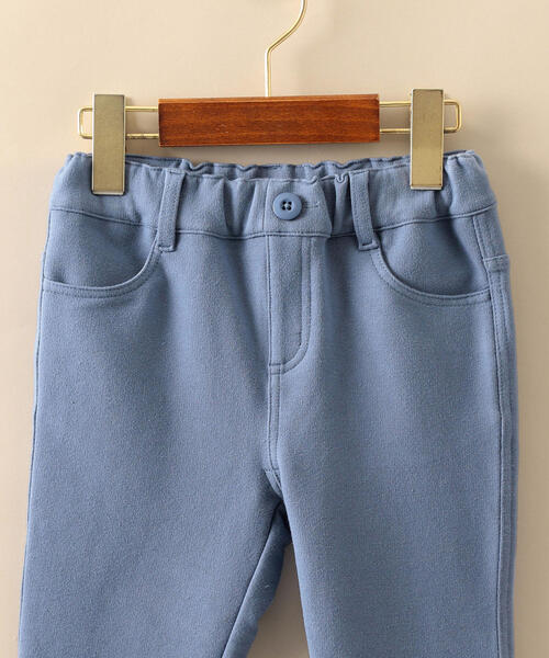 green label relaxing（グリーンレーベルリラクシング）の「裏毛ストレッチスキニーパンツ（その他パンツ・キッズ・ブラック/ライトピンク/ライトブルー/ライム/グレー・135/115/105/95/125）」の7枚目の写真