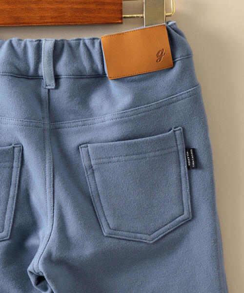 green label relaxing（グリーンレーベルリラクシング）の「裏毛ストレッチスキニーパンツ（その他パンツ・キッズ・ブラック/ライトピンク/ライトブルー/ライム/グレー・135/115/105/95/125）」の9枚目の写真