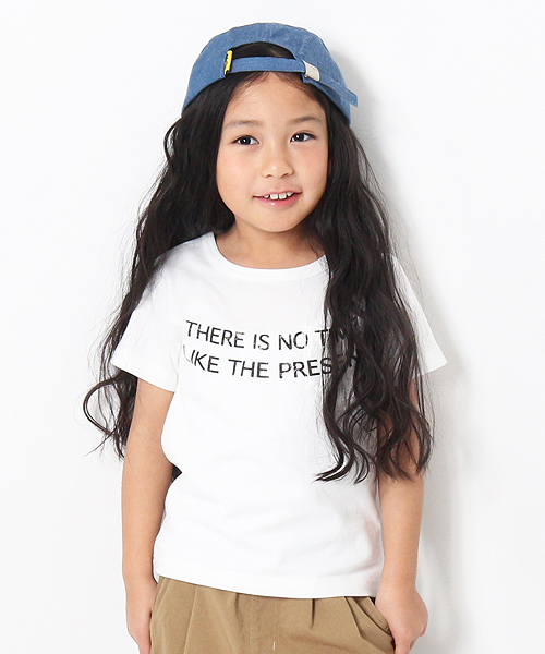 devirock(デビロック)の「ポケットロゴプリントTシャツ(Tシャツ/カットソー・キッズ・ブラック/カーキ/ホワイト系その他/グリーン系その他/スミクロ/ホワイト系その他2・110cm/100cm/120cm/130cm/140cm/150cm/160cm)」の1枚目の写真