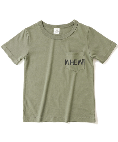 devirock(デビロック)の「ポケットロゴプリントTシャツ(Tシャツ/カットソー・キッズ・ブラック/カーキ/ホワイト系その他/グリーン系その他/スミクロ/ホワイト系その他2・110cm/100cm/120cm/130cm/140cm/150cm/160cm)」の21枚目の写真