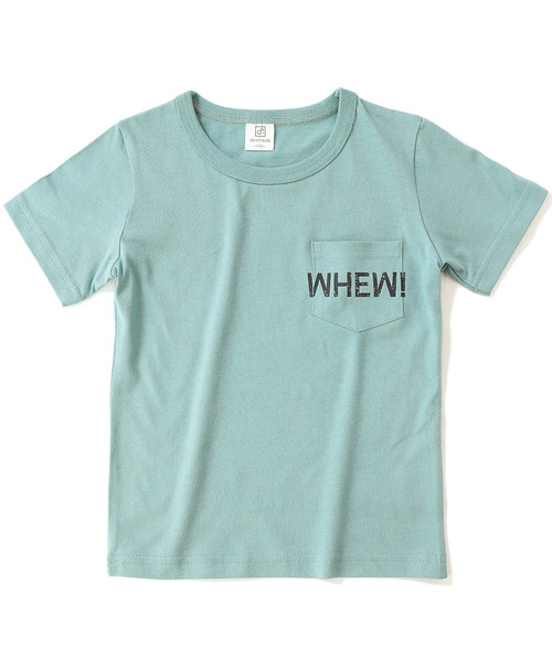 devirock(デビロック)の「ポケットロゴプリントTシャツ(Tシャツ/カットソー・キッズ・ブラック/カーキ/ホワイト系その他/グリーン系その他/スミクロ/ホワイト系その他2・110cm/100cm/120cm/130cm/140cm/150cm/160cm)」の22枚目の写真