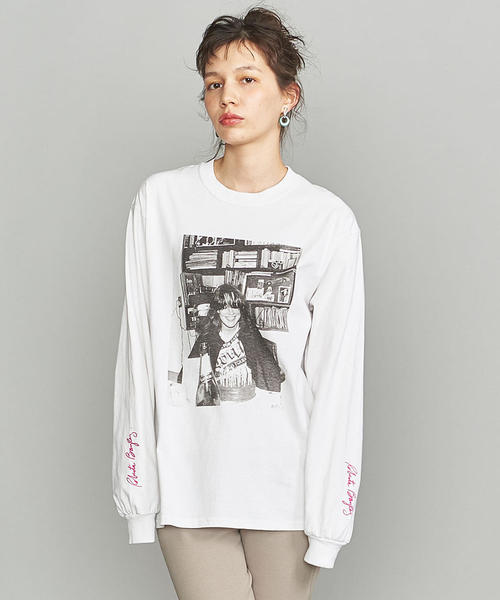 BEAUTY&YOUTH UNITED ARROWS(ビューティーアンドユースユナイテッドアローズ)の「【別注】<ROBERTA BAYLEY>∴ロングスリーブTシャツ(Tシャツ/カットソー・レディース・その他1/その他2・MEDIUM)」の2枚目の写真