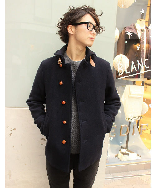 EDIFICE（エディフィス）の「◇メルトンショールカラー（その他アウター・メンズ・ネイビー/キャメル・48/50/46/44/52）」の11枚目の写真