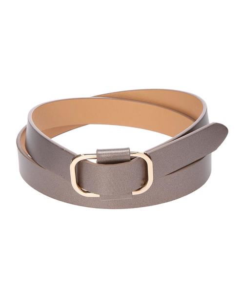 AMERICAN HOLIC（アメリカンホリック）の「スクエアバックルベルト（ベルト・レディース・ブラック/キャメル/シルバー系その他2・FREE）」の6枚目の写真