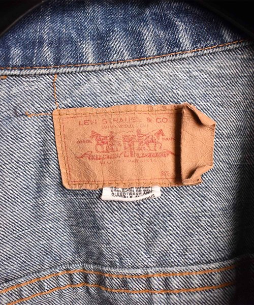 Levi's（リーバイス）の「【ヴィンテージ古着】Levi's/リーバイス '70505-0217' デニムジャケット（デニムジャケット・メンズ・ブルー・MEDIUM）」の3枚目の写真