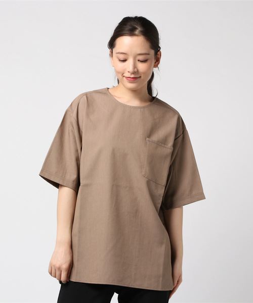 ARCHIVER（アーカイバ）の「【Ir】TRストレッチTシャツ（Tシャツ/カットソー・レディース・ブラック/グレー/グレー系その他/ベージュ/ベージュ系その他/ネイビー・MEDIUM/LARGE/X-LARGE）」の4枚目の写真