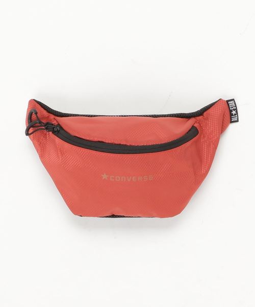CONVERSE(コンバース)の「CONVERSE/コンバース リップロゴウエストバッグ(ボディバッグ/ウエストポーチ・メンズ・オレンジ/パープル/ブラック/グレー・FREE)」の2枚目の写真