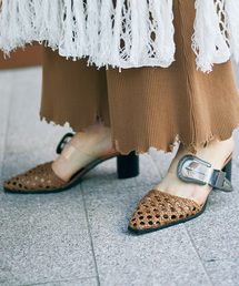 Ameri | BRAID UPPER HEEL(サンダル)