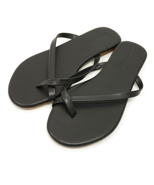 DONOBAN（ドノバン）の「クロスストラップトングサンダル（サンダル・レディース・ブラック/ベージュ/シルバー/アイボリー/グレイッシュベージュ/モカ・40/38/36）」の18枚目の写真