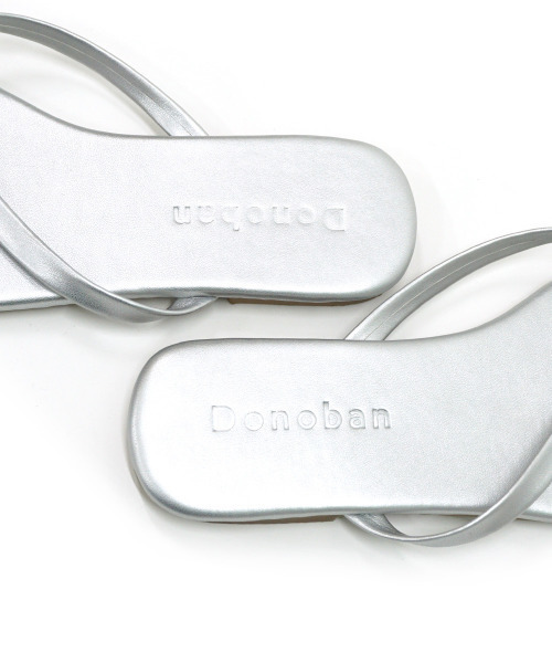 DONOBAN（ドノバン）の「クロスストラップトングサンダル（サンダル・レディース・ブラック/ベージュ/シルバー/アイボリー/グレイッシュベージュ/モカ・40/38/36）」の22枚目の写真