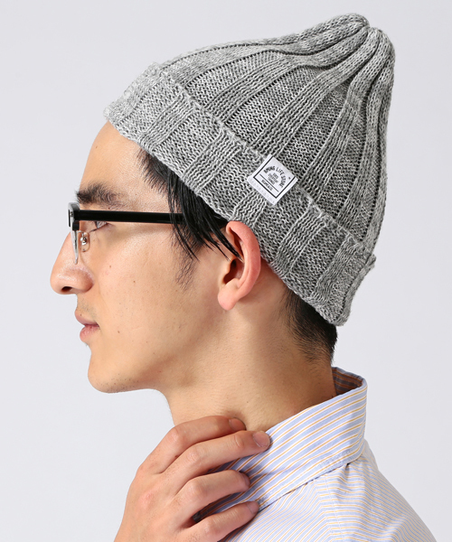 B:MING by BEAMS（ビーミングバイビームス）の「ビーミング by ビームス / 綿麻ビーニー（ニットキャップ/ビーニー・メンズ・ライトグレー/オリーブ/ネイビー・FREE）」の8枚目の写真