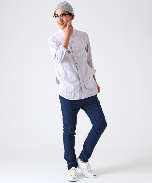 B:MING by BEAMS（ビーミングバイビームス）の「ビーミング by ビームス / 綿麻ビーニー（ニットキャップ/ビーニー・メンズ・ライトグレー/オリーブ/ネイビー・FREE）」の9枚目の写真