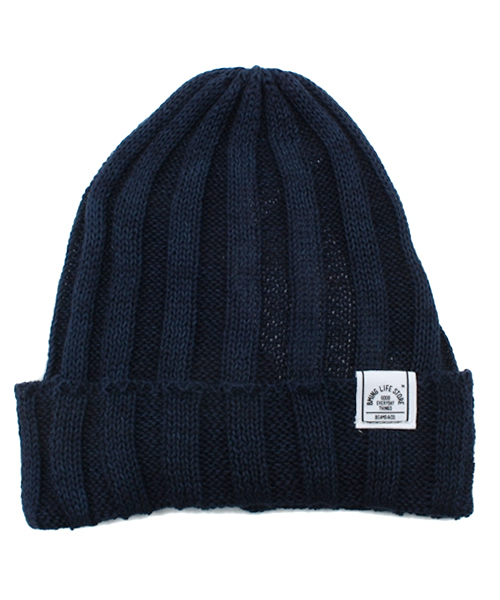 B:MING by BEAMS（ビーミングバイビームス）の「ビーミング by ビームス / 綿麻ビーニー（ニットキャップ/ビーニー・メンズ・ライトグレー/オリーブ/ネイビー・FREE）」の3枚目の写真