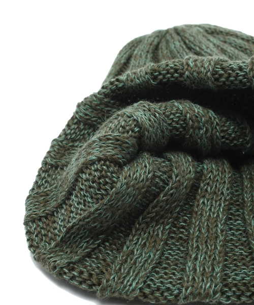 B:MING by BEAMS（ビーミングバイビームス）の「ビーミング by ビームス / 綿麻ビーニー（ニットキャップ/ビーニー・メンズ・ライトグレー/オリーブ/ネイビー・FREE）」の5枚目の写真