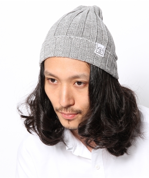 B:MING by BEAMS（ビーミングバイビームス）の「ビーミング by ビームス / 綿麻ビーニー（ニットキャップ/ビーニー・メンズ・ライトグレー/オリーブ/ネイビー・FREE）」の6枚目の写真