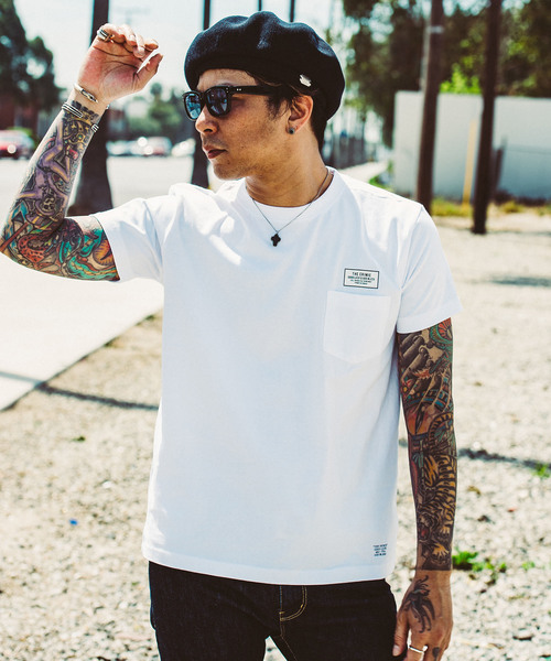 CRIMIE(クライミー)の「BOX LOGO POCKET T SHIRT(Tシャツ/カットソー・メンズ・ブラック/ホワイト・XS/S/M/L/XL/XXL)」の6枚目の写真