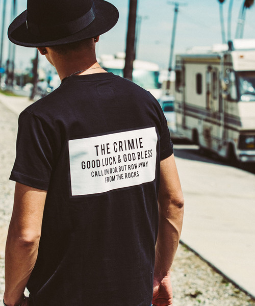 CRIMIE(クライミー)の「BOX LOGO POCKET T SHIRT(Tシャツ/カットソー・メンズ・ブラック/ホワイト・XS/S/M/L/XL/XXL)」の3枚目の写真