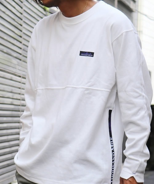 ROOPTOKYO(ループトウキョウ)の「THOUSAND MILE/サウザンドマイル LIFE SAVER LS TEE(Tシャツ/カットソー・メンズ・ホワイト/ブラック/パープル/ブラウン/グリーン/マスタード・S/M)」の2枚目の写真